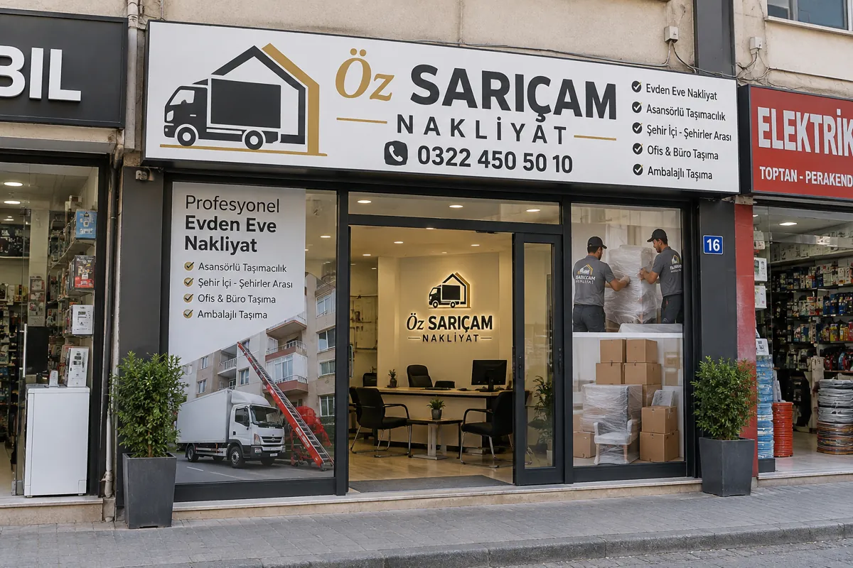 Öz Sarıçam Nakliyat ofisi, Bacanak – Sarıçam